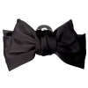 Black Colour BCAnnica Big Bow Hair Claw Sort