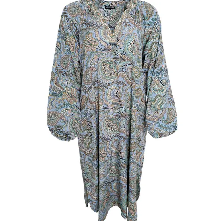 Black Colour BCLuna Nelly Dress Blue Garden