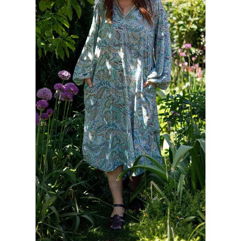 Black Colour BCLuna Nelly Dress Blue Garden