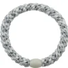 Bon Dep Kknekki 5582 White Silver Glitter Stripe