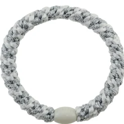 Bon Dep Kknekki 5582 White Silver Glitter Stripe