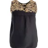 Cabana Living Akio 45169 Embroidery Top Sort