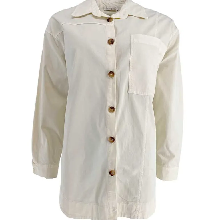 Cabana Living C477 Evangelia Shirt Off White