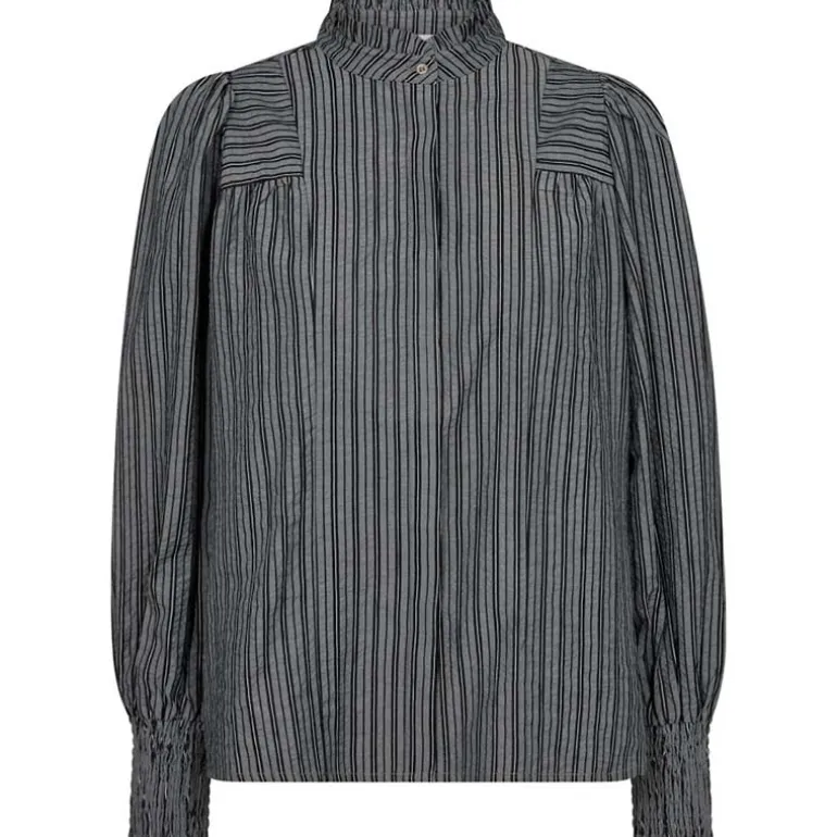 Co Couture PercyCC Petra Stripe Shirt MarciBlack