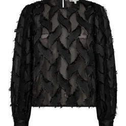 Co Couture SylvieCC Structure Blouse Black