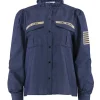 Continue Mili Patch Chambre Denim Blue