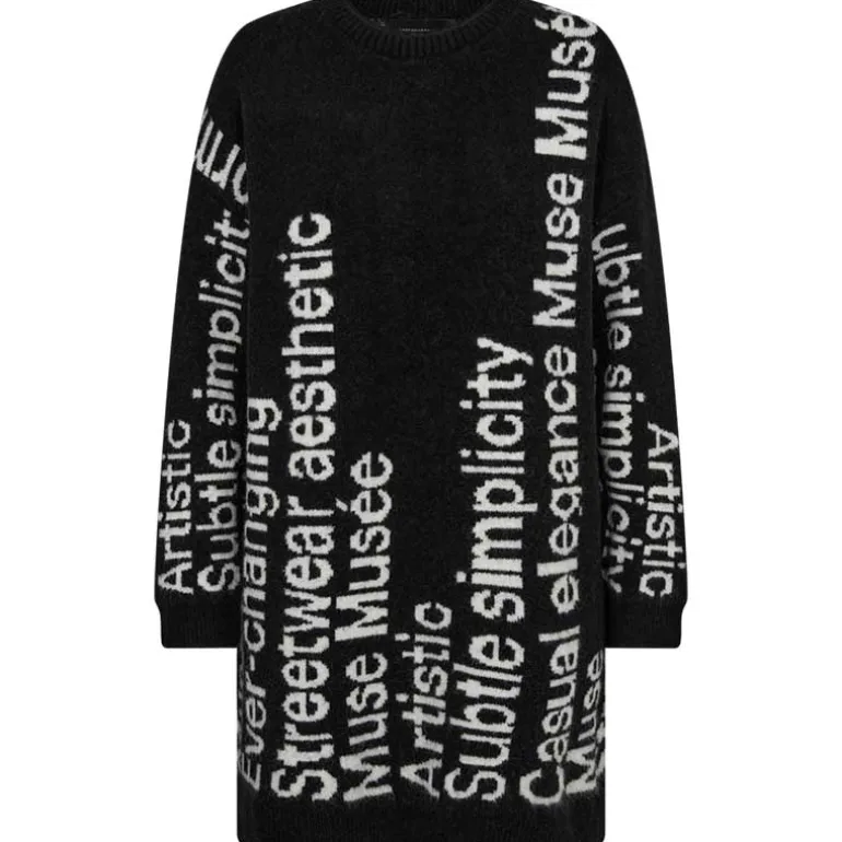 Copenhagen Muse CMIbra Dress Black W. Bright White