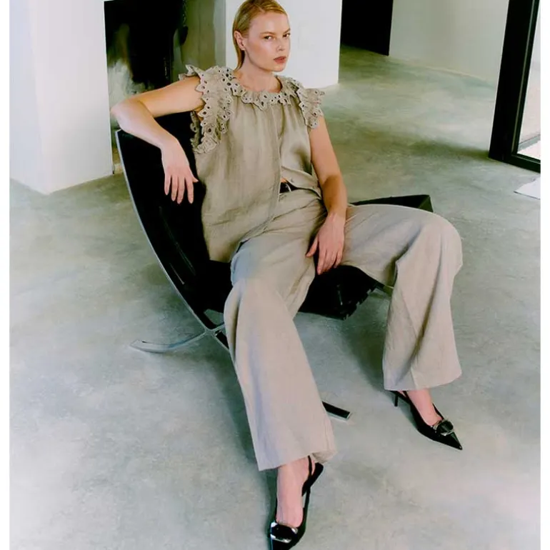 Copenhagen Muse CMNatuli Pants Oyster Gray