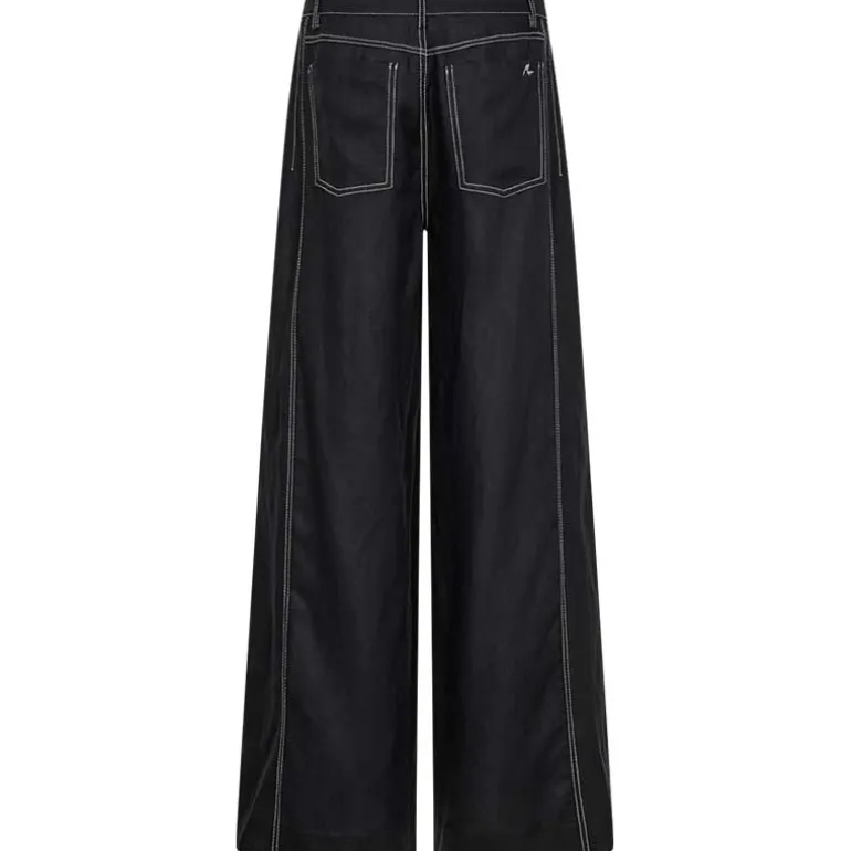 Copenhagen Muse CMNatuli Pants With Heavy Stitch Black