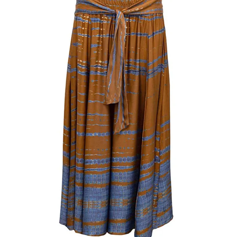 Costamani Hilton Skirt Royal Blue Mix