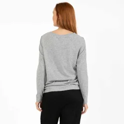 Coster Copenhagen CCH1106 Long Sleeve T-Shirt 129 Light Grey Melange