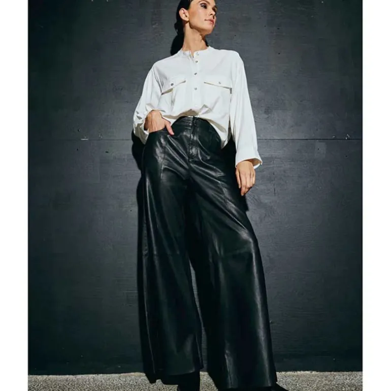 Depeche 51264 BoaDEP HW Pants Wide Leg Black