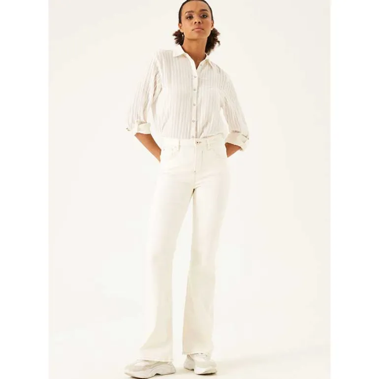 GARCIA 245 - 51 CELIA FLARE JEANS OFF WHITE