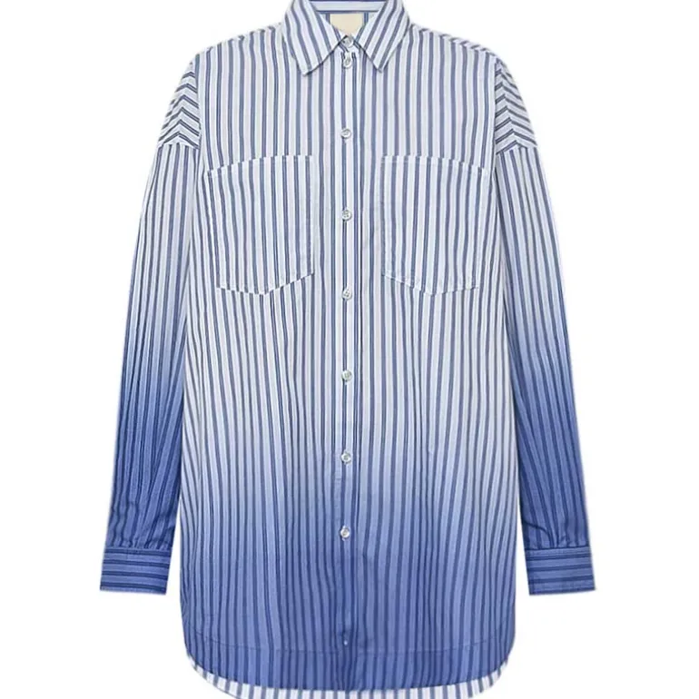 Gossia NuritGO Shirt Blue Stribe Ombre