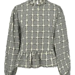 Gossia VibsGO Blouse Creme Black Checks