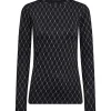 Hype The Detail 200-14-46 Printed Blouse Black