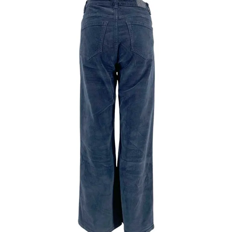 J By J 6988 Velvet Pants Navy