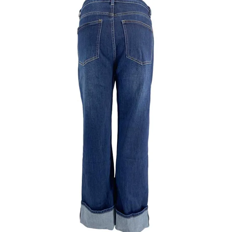J By J 1364 Wide Stretch Jeans Blue