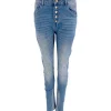 J By J MC-7277 Stretch Jeans Blue