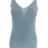 J By J WJ001 Glitter Top Blue