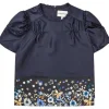 Munthe Fahsai Silk Top Black
