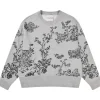 Munthe Friede Oversized Sweat Grey