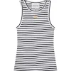 Munthe Tezza Striped Top Black