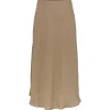 Pieces PCFranan HW Ankel Skirt WVN Noos Silver Gray