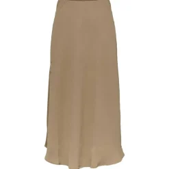 Pieces PCFranan HW Ankel Skirt WVN Noos Silver Gray