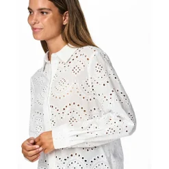 Pieces PCVilde LS Shirt Noos Bright White