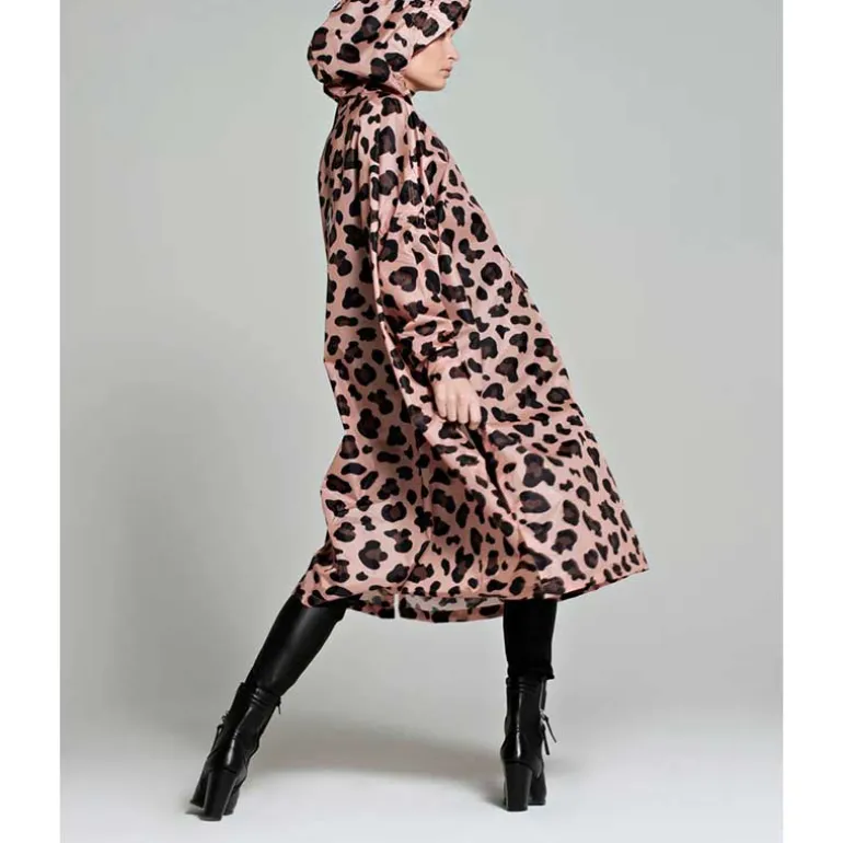 Rainkiss Rain Poncho Pink Panther Pink