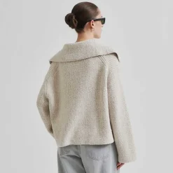 Second Female Gerda Knit Collar Summer Sand