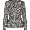 Second Female Scratch Blouse Black